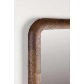 Nástenné zrkadlo s dreveným rámom 26x120 cm Nyko – White Label - Image 4