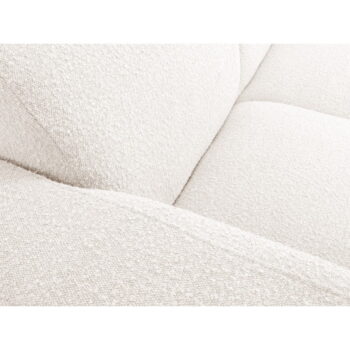 Biela pohovka z textílie bouclé 235 cm Molino – Micadoni Home - Image 6