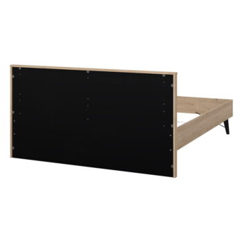 Dvojlôžková posteľ bez roštu v prírodnej farbe 160x200 cm Ry – Tvilum – Obrázok 2