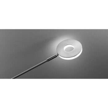 Kovová LED stmievateľná stolová lampa v striebornej farbe (výška 60 cm) Dent – ​​Fischer & Honsel – Obrázok 4