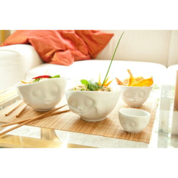 Biela porcelánová zamilovaná miska 58products - Image 2