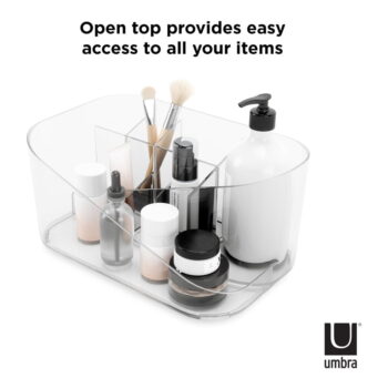 Priehľadný kúpeľňový organizér Glam – Umbra - Image 3