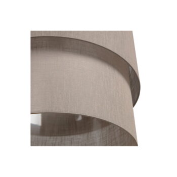 Svetlohnedé závesné svietidlo s textilným tienidlom ø 45 cm Kelk – Basiclabel - Image 5