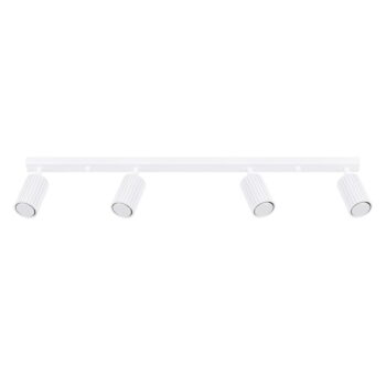 Biele stropné svietidlo 6,5x81 cm Gleam – Nice Lamps