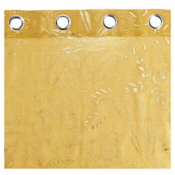 Žltá voálová záclona 140x280 cm Belflor – douceur d'intérieur - Image 4