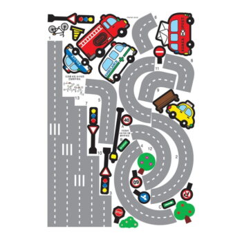 Nástenná samolepka Ambiance Car For Children – Obrázok 2