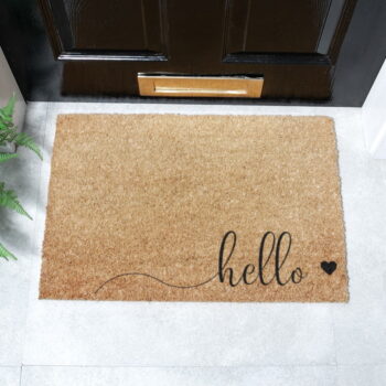 Rohožka z kokosového vlákna 40x60 cm Hello Scribble – Artsy Doormats – Obrázok 5