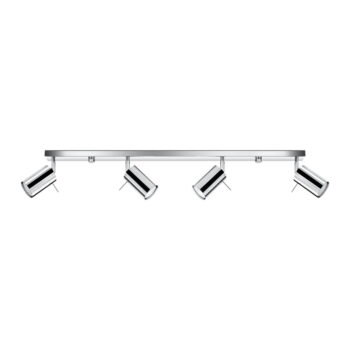 Stropné svietidlo v striebornej farbe Nice Lamps Etna 4L - Image 4
