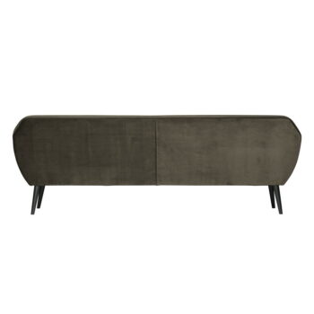Tmavozelená zamatová pohovka WOOOD Rocco, 230 cm - Image 3