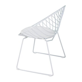 Súprava 2 bielych záhradných stoličiek Bonami Selection Coco – Obrázok 6