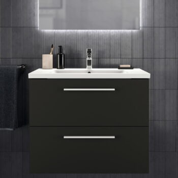 Antracitová závesná skrinka pod umývadlo 80x63 cm i.Life B – Ideal Standard - Image 10