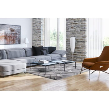 Sivo-krémový koberec 160x230 cm Lori – FD – Obrázok 2