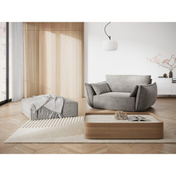 Svetlosivá podnožka Vanda - Mazzini Sofas – Obrázok 3