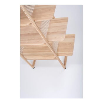 Knižnica z masívneho dubového dreva Gazzda Muse, výška 216 cm - Image 6