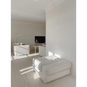 Rozkladacie kreslo so svetlobéžovým poťahom Karup Design Cube Natural - Image 2