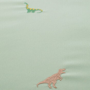Detská obliečka na jednolôžko 135x200 cm Embroidered Dinosaur – Catherine Lansfield - Image 5