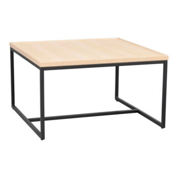 Konferenčný stolík s doskou z dubového dreva v prírodnej farbe ø 70 cm Deerfield – Rowico - Image 2