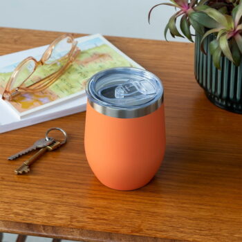 Oranžový cestovný hrnček 350 ml – Rex London – Obrázok 2