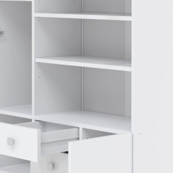 Biela kúpeľňová skrinka 90x182 cm Combi – TemaHome - Image 8