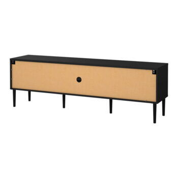 Čierny TV stolík 177x57 cm Media – Tvilum - Image 7