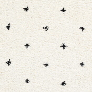 Bielo-čierny koberec Think Rugs Boho Dots, 120 x 170 cm - Image 4
