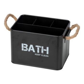 Čierny kúpeľňový organizér so 4 priehradkami Wenko Gara – Obrázok 4