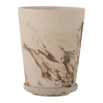 Kamenný kvetináč ø 12.5 cm Stacy - Bloomingville - Image 3