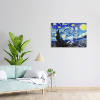 Sklenený obraz 100x70 cm Vincent van Gogh - Wallity - Image 3