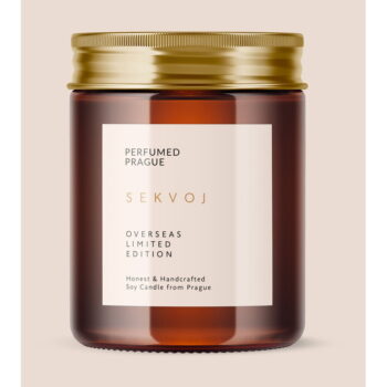 Vonná  sójová sviečka doba horenia 40 h Sequoia – Perfumed Prague - Image 2