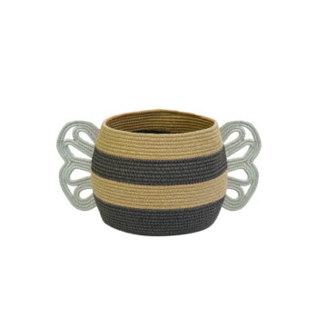 Látkový detský kôš na hračky ø 30x32 cm Mama Bee – Lorena Canals - Image 2