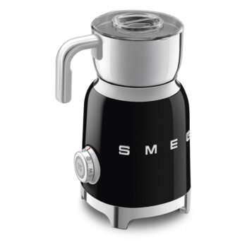 Čierny elektrický šľahač mlieka Retro Style – SMEG - Image 4