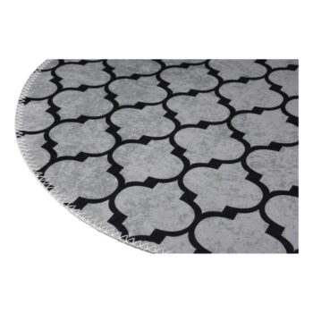 Tmavosivý umývateľný koberec 120x180 cm – Vitaus – Obrázok 3