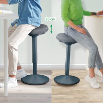 Ergonomická balančná stolička pre oporu pri státí Ergo – Leitz - Image 6