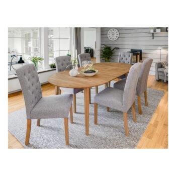 Rozkladací jedálenský stôl 105x170 cm Filippa – Rowico - Image 2
