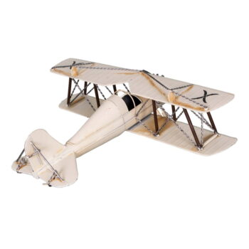 Kovová drobná dekorácia Plane - Antic Line - Image 2