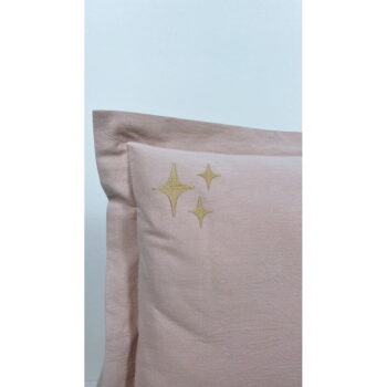 Ružová súprava do postieľky Stars – Malomi Kids – Obrázok 2