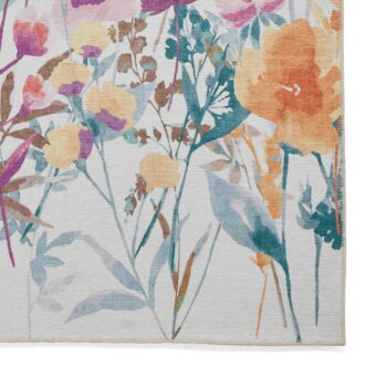 Žltý prateľný behúň 61x170 cm Country Floral – Catherine Lansfield - Image 6