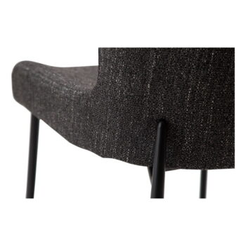 Tmavosivá jedálenská stolička Glam – DAN-FORM Denmark - Image 7