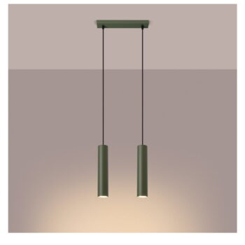 Zelené závesné svietidlo Castro – Nice Lamps - Image 2