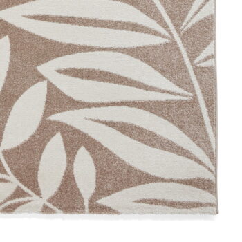 Svetlohnedý koberec 80x150 cm Sorral Leaves  – Catherine Lansfield - Image 7
