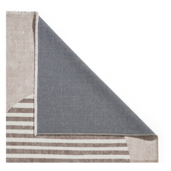 Béžový prateľný behúň s prímesou bavlny 60x170 cm Whisper – Think Rugs – Obrázok 7
