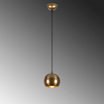 Závesné svietidlo v zlatej farbe s kovovým tienidlom ø 30 cm Berceste – Opviq lights - Image 4