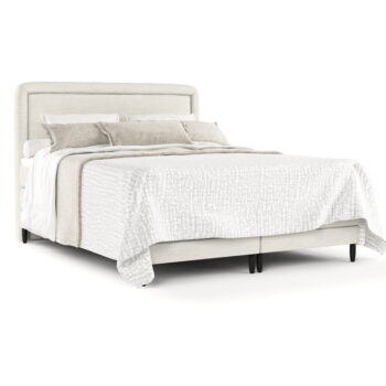 Krémovobiela boxspring posteľ 180x200 cm Dove – Maison de Rêve – Obrázok 7