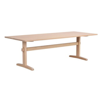 Rozkladací jedálenský stôl s doskou v dubovom dekore 240x95 cm Westville - Rowico - Image 2