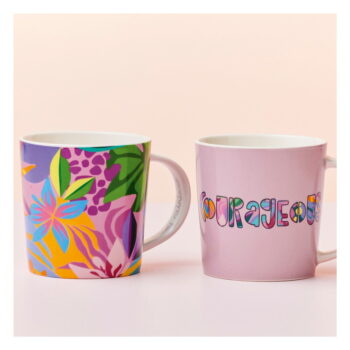 Porcelánové hrnčeky v súprave 2 ks 380 ml Be Fierce – Maxwell & Williams - Image 2
