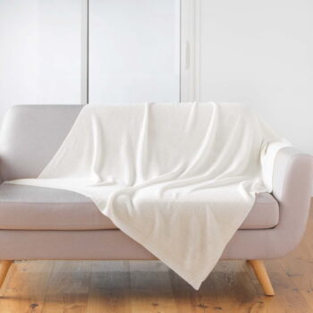 Pletená deka 125x150 cm Tricotine – douceur d'intérieur – Obrázok 2