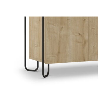 Skrinka v dekore duba v prírodnej farbe 80x80 cm Dilly – Marckeric – Obrázok 2