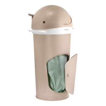Béžový plastový odpadkový kôš na plienky 25 l Whale – Kindsgut - Image 8