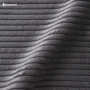Sivá menčestrová dvojlôžková posteľ Meise Möbel Mattis Cord, 140 x 200 cm - Image 6