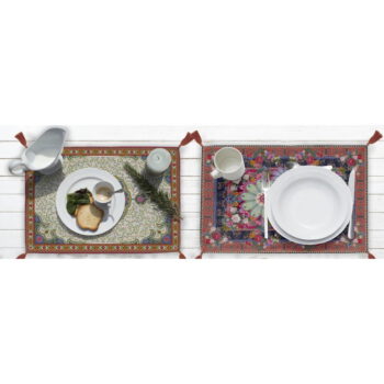 Súprava 2 prestieraní Madre Selva Mandalas, 45 x 30 cm – Obrázok 2